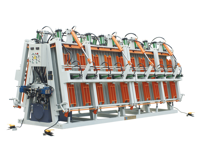 （分段式）液壓雙面拼板機